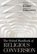 Cover for The Oxford Handbook of Religious Conversion