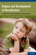 Cover for Origins and Development of Recollection