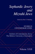 Cover for Sephardic Jewry and Mizrahi Jews
