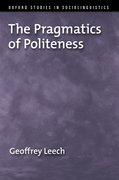 Cover for The Pragmatics of Politeness