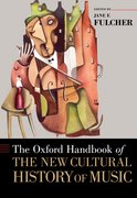 Cover for The Oxford Handbook of the New Cultural History of Music