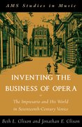 Cover for Inventing the Business of Opera