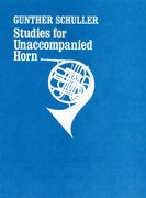 Cover for Studies for unaccompanied horn