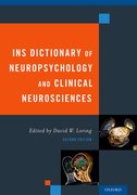 Cover for INS Dictionary of Neuropsychology and Clinical Neurosciences
