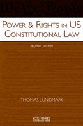 Cover for Power & Rights in US Constitutional Law