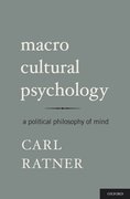 Cover for Macro Cultural Psychology