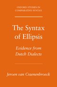 Cover for The Syntax of Ellipsis