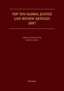 Cover for Top Ten Global Justice Law Review Articles 2007