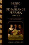 Cover for Music in Renaissance Ferrara 1400-1505
