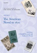 Cover for The Oxford History of the Novel in English