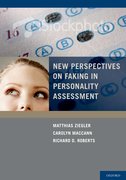 Cover for New Perspectives on Faking in Personality Assessment