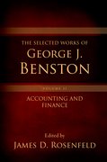 Cover for The Selected Works of George J. Benston, Volume 2