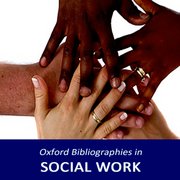Cover for Oxford Bibliographies in Social Work
