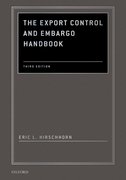 Cover for The Export Control and Embargo Handbook