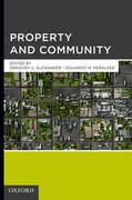 Cover for Property and Community