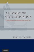 Cover for A History of Civil Litigation