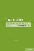 Cover for Oral History