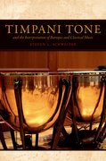 Cover for Timpani Tone and the Interpretation of Baroque and Classical Music