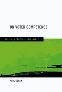 Cover for On Voter Competence