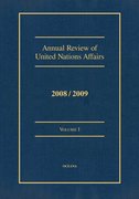 Cover for Annual Review of United Nations Affairs 2008/2009 VOLUME I