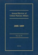 Cover for Annual Review of United Nations Affairs 2008/2009 VOLUME IV