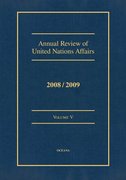 Cover for Annual Review of United Nations Affairs 2008/2009 VOLUME V