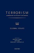 Cover for TERRORISM: Commentary on Security Documents Volume 103