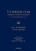 Cover for TERRORISM: Commentary on Security Documents Volume 107