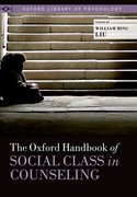 Cover for The Oxford Handbook of Social Class in Counseling