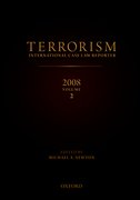 Cover for TERRORISM: INTERNATIONAL CASE LAW REPORTER 2008 Volume II