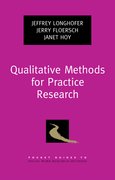 Cover for Qualitative Methods for Practice Research