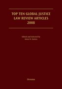 Cover for Top Ten Global Justice Law Review Articles 2008
