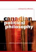 Cover for Canadian Political Philosophy