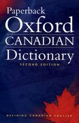 Cover for Paperback Oxford Canadian Dictionary