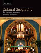 Cover for Cultural Geography: Environments, Landscapes, Identities, Inequalities, third edition