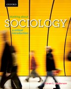 Cover for Thinking About Sociology