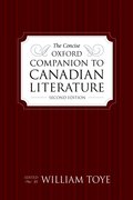 Cover for The Concise Oxford Companion to Canadian Literature, Second Edition