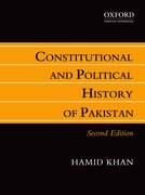 Cover for Consitutional and Political History of Pakistan