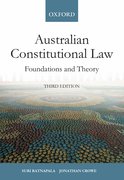 Cover for Australian Constitutional Law