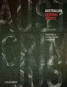 Cover for Australian Criminal Justice