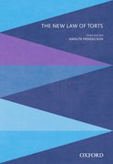 Cover for The New Law of Torts