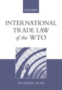 Cover for International Trade Law of the WTO