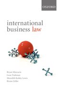 Cover for International Business Law