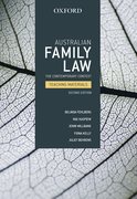 Cover for Australian Family Law