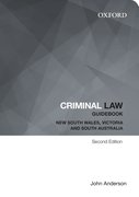 Cover for Criminal Law Guidebook