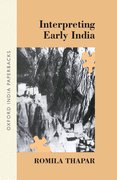 Cover for Interpreting Early India