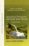 Cover for Agricultural Production and South Asian History