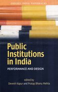 Cover for Public Institutions in India