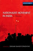 Cover for Nationalist Movement in India