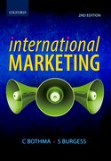 Cover for International Marketing